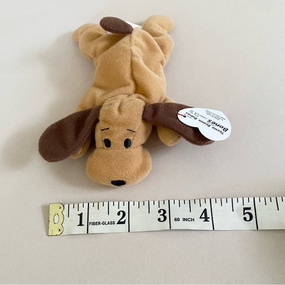 Ty Teenie Beanie Baby Bones The Dog 1993 Mc Donald’s Collectible VINTAGE NWT - Picture 9 of 10